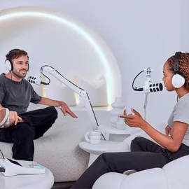 RØDE Microphones Rode PSA1+ Rundfunk-Gelenkarmstativ weiß