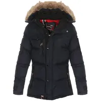 Geographical Norway Winterjacke Bonapart, in Dunkelblau - XXL