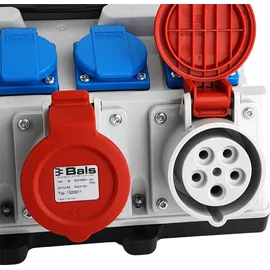 Doktorvolt 12-Modul-Elektroverteiler mit Griff IP44 4x230V 2x16A 32A Doktorvolt ohne Schutz