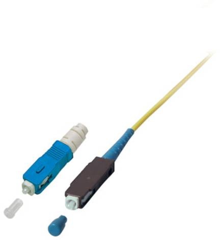 Feldkonfektionierbare SC Steckverbinder -- OM2 schwarz Glasfaserverkabelung Glasfaser Stecker und