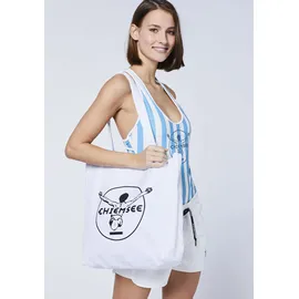 Chiemsee Strandtasche weiß
