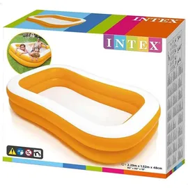 Intex Mandarin Swim Center Family Planschbecken 229 x 147 x 46 cm