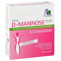 D-Mannose 2000 mg Portionssticks zum Erhalt der Blasenschleimhaut* 15X2.47 g
