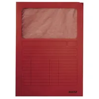 Leitz Sichtmappe, A4, rot 100