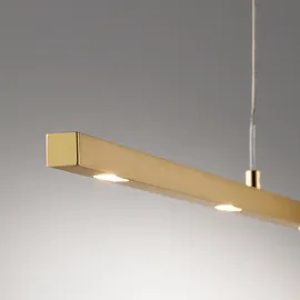 quitani Tolu 1-flg. dimmbar 179 cm Gold/Messing