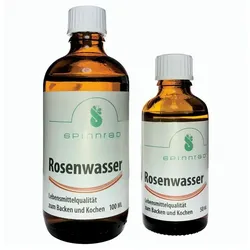 Rosenwasser zum Backen und Kochen 100 ml Flüssigkeit
