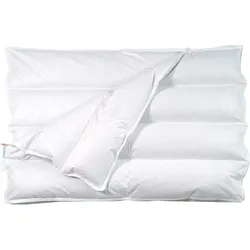 Aro Artländer Kinderbettdecke 100x135 cm DUO-4-Season CosySan®, weiss