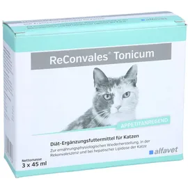 Alfavet ReConvales Tonicum Katze 3 x 45 ml