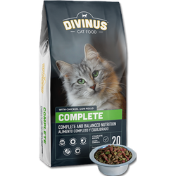 Divinus Cat Complete für ausgewachsene Katzen 20kg (Rabatt für Stammkunden 3%)