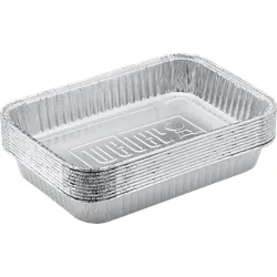Weber  Alu-Tropfschalen klein 10 Stück