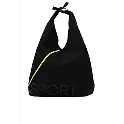 Esprit Nylon-Beuteltasche mit Neon-Detail