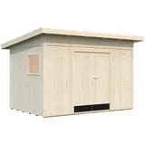 Palmako Gerätehaus Stig 8,2 m2 Natur / Unbehandelt