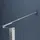 doporro Duschwand 50x200cm Walk-in mit 30cm Nebenteil, 8mm Duschabtrennung Bremen mit rechteckigem Stabilisator, aus Echtglas Esg-sicherheitsglas - Silber