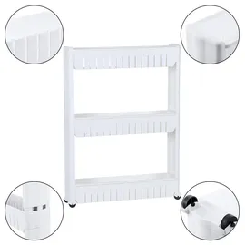 Intirilife Gewürzregal 54 x 12 x 71 cm Weiß