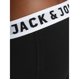 JACK & JONES Herren SENSE Trunks 3er-Pack, Black, XL
