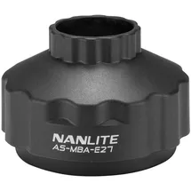 Nanlite Standfuß / Magnetische Halterung AS-MBA-E27, für PavoBulb 10C. Mit E27-Fassung. Inkl. Netzkabel.