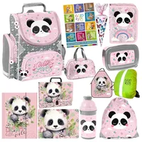 Goldkids Schulranzen 13-tlg. Panda Motiv