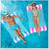 Luftmatratze Wasser Pool Strand Hängematte aufblasbar Wasserhängematte