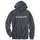 CARHARTT Logo Loose Fit Kapuzenpullover - Carbon Heather - S