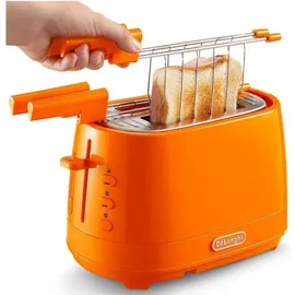 De'Longhi Toaster 2 Scheiben Orange