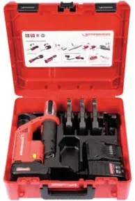 Rothenberger ROMAX Compact Twin Turbo Wechseleinsatz Set CO12-16-20-25, 1x2Ah