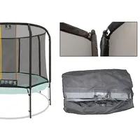 Trampolin Ersatznetz Ø 305 cm Fiber inside mit Schleuse 8 stange / 4 Beinen