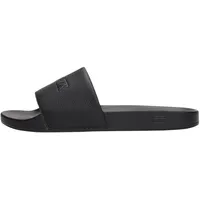 Tommy Hilfiger Herren Badeschuhe Print Tumble mit Logo, Schwarz