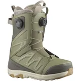 SALOMON LAUNCH BOA SJ BOA Boot 2025 deep lichen green/beluga/vintage khaki - 42,5