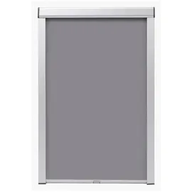 vidaXL Verdunkelungsrollo Grau FK06