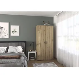 Rauch Wäscheschrank VOYAGER 93 x 194 x 53 cm Eiche artisan
