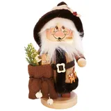 Christian Ulbricht Räuchermann Wichtel Weihnachtsmann 34 cm beige