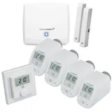 Homematic IP Set Raumklima mit Access Point, 1x Wandthermostat, 2x Fensterkontakt