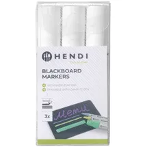 HENDI Kreidemarker 3 St. 15 mm Weiß