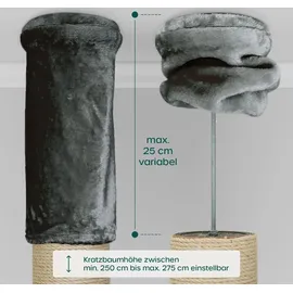 Happy Pet Leonardo Kratzbaum 250 bis 275 cm grau