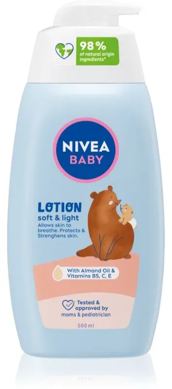 NIVEA BABY feuchtigkeitsspendende Bodylotion 500 ml