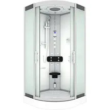 AcquaVapore Dampfdusche Duschtempel Sauna Dusche Duschkabine D46-20M3 100x100 cm ohne 2k Scheiben Versiegelung