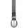 URBAN CLASSICS Chunky Buckle Loop Gürtel Polyurethan Schwarz/Silber L/XL