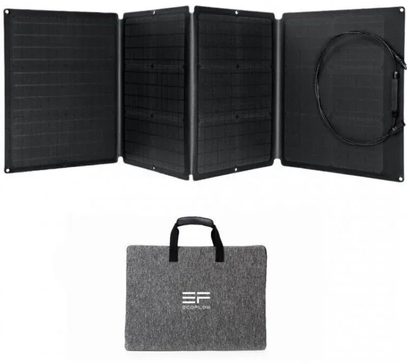 EcoFlow Solar Panel 110W faltbares Solarmodul mit Tragetasche