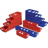 Höner Alfred Regalkasten Polypropylen 600x230x150 mm rot