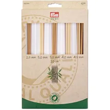 Prym 222910 Strumpfstricknadeln Prym 1530, Set 20 cm, 2,50 mm - 4,50 mm