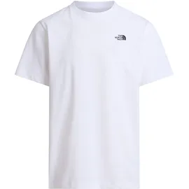 The North Face Evolution Simple Dome Regular SHORT SL, Größe M TNF White