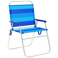 Marbueno summer 52x56x80 Cm Fester Klappstuhl Aluminium - Blue
