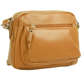 Samantha look Umhängetasche Leder Yellow