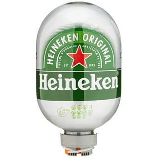 Heineken 8L Fass | Bierfass kompatibel mit der Bierzapfanlage Blade®