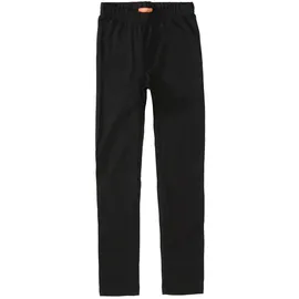 Staccato Leggings STACCATO, Mädchen, Gr. 152, Normalgrößen, schwarz, Oberstoff: 95% Baumwolle, 5% Elasthan., unifarben, Basic, normal, Hosen Leggings, Doppelpack