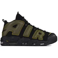 Nike Air More Uptempo '96 Sneaker, Black Rough Green Pilgrim Black, 41