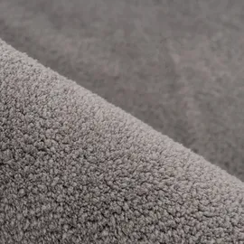 Carpet City Kurzflor-Teppich, Anthrazit, Textil, Uni, Rechteckig, 160x220 cm Oeko-Tex® Standard 100, waschbar, Teppiche - Böden, Teppiche, Moderne Teppiche