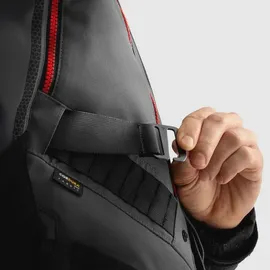 Rebelhorn Hardy 3.0 Textiljacke Grau/Schwarz/Rot XS