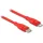 DeLock USB-C auf Lightning 2 m Rot