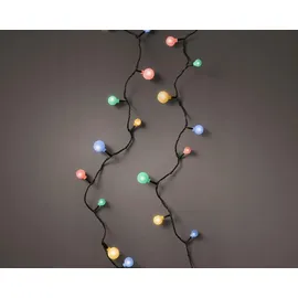 Lumineo LED-Lichterkette Cherry 14 m Mehrfarbig